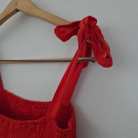 Maxi Dress with Tie Straps - Small - Picture 3 of 7